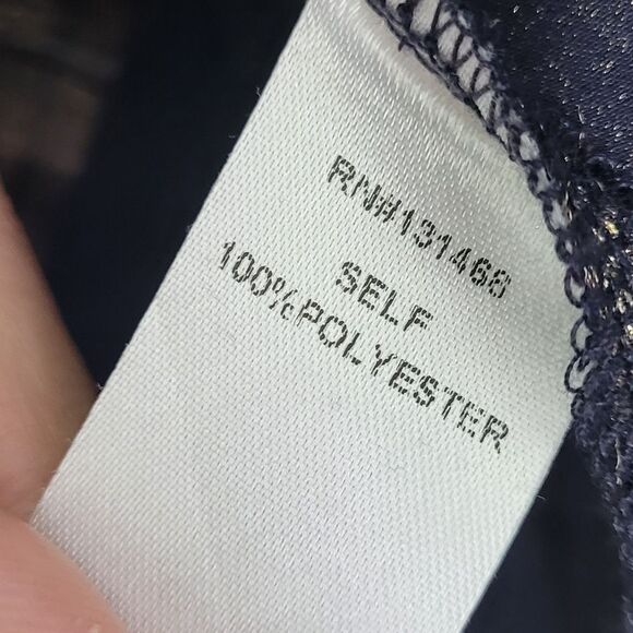 Fate gold metallic castlecore regencycore medieval tassel tie front Size medium - Picture 5 of 7